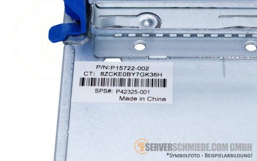 HP DL380 DL385 Gen10 Plus Primary Secondary Riser Cage P15722-002 6053B16573