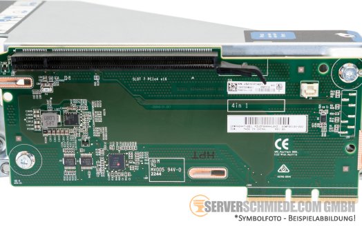 HP DL380 DL385 Gen10 Plus Tertiary Riser 1x x16 PCIe 4.0 incl. cage P14588-B21 +NEW+