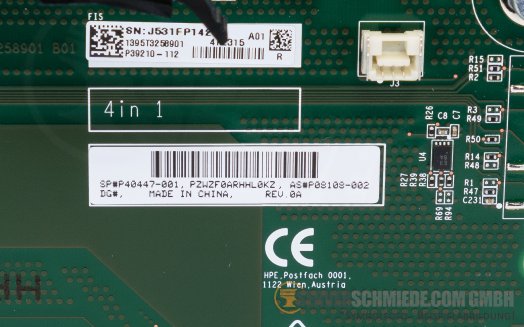 HP DL380 DL385 Gen10 Plus Tertiary Riser 1x x16 PCIe 4.0 incl. cage P14588-B21 +NEW+
