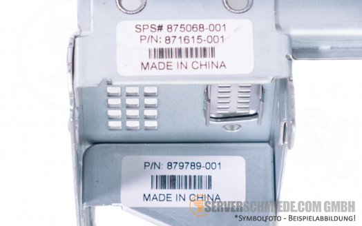 HP DL380 Gen10 orginal HP housing bracket Gehäusehalterung  - for Backplane 2x SFF 2,5