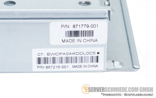 HP DL380 Gen10 Rearflexbay cage 871779-001