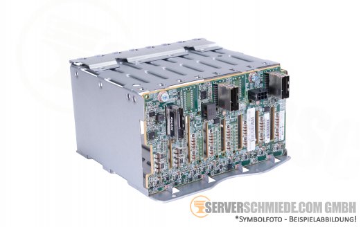HP SFF 6x SAS + 2 NVMe or 8x SAS HDD Drive Cage incl. Backplane DL380 Gen10