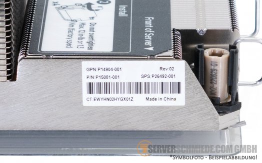 HP DL380 Gen10+ Gen10 Plus High Performance Heatsink CPU Kühler 150W to 270W P27095-B21 +NEW+