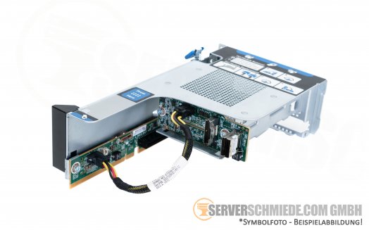 HP DL380 Gen10 2x SFF SAS rear drive Kit + Cage + Riser 1x PCIe x16 + power cable 826688-B21