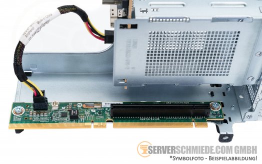 HP DL380 Gen10 2x SFF SAS rear drive Kit + Cage + Riser 1x PCIe x16 + power cable 826688-B21