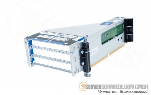 HP DL380 Gen10 Secondary 2x PCIe x16 Slot GPU ready 2nd Riser 826694-B21 with cage