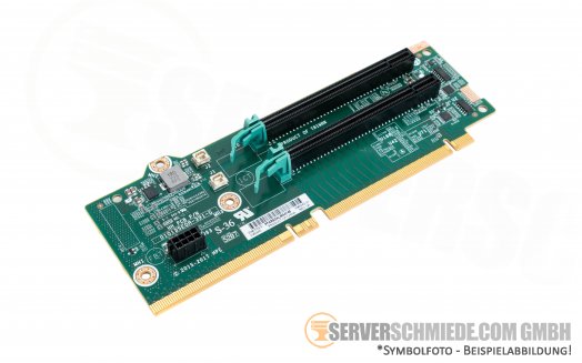 HP DL380 Gen10 Secondary PCIe x16 / 2x x16 Slot GPU ready 2nd Riser Slot1/4J135 J136Slot2/5 809463-001 without Cage