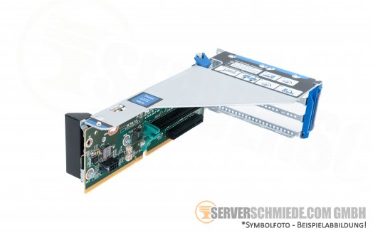 HP Primary Secondary 2nd Riser PCIe x8 / x16 / x8 2nd GPU ready incl. Cage DL560 DL380 Gen10 870548-B21