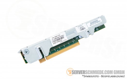 HP DL360 Gen10 Secondary Riser 1x Slot PCIe 16x PCIe 16x 864484-001 875540-001 inkl. cage 869511-001