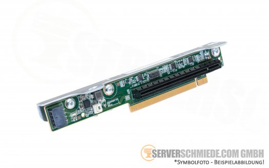 HP DL380 Gen10 Secondary Riser 1x Slot PCIe 16x PCIe 16x 864484-001 875540-001 inkl. cage 869511-001