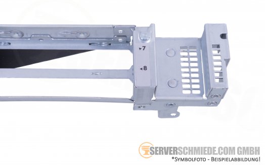 HP DL380 Gen10 Tertiary PCIe x8 / x8 3rd Riser with Riser cage 875780-B21 +NEW+