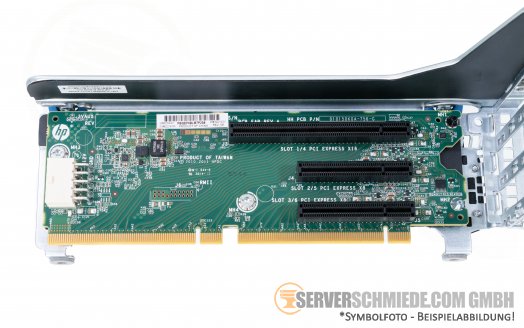 HP DL380 Gen8 Riser incl.Cage 662524-001 676406-001