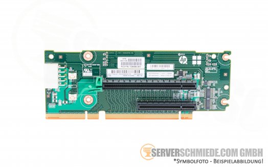 HP DL380 Gen9 1x PCIe x16 1x PCIe x8 GPU ready Riser  719076-B21