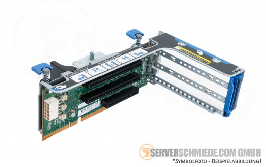 HP 3x x8 PCIe 3.0 Riser incl. cage DL380 Gen9 777281-001