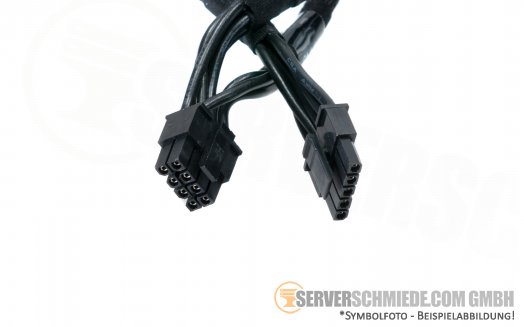 HP DL380 ML350 DL560 Gen9 1x 8-pin to 1x 5-pin + 1x 10-pin to 1x 6-pin Y-Split NVMe Power Cable Kabel 776399-001