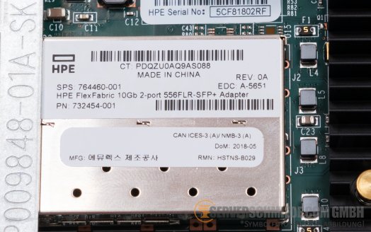 HP Emulex 556FLR-SFP+ 2x 10GbE SFP+ Network FlexibleLOM Controller 727060-B21 -vmware 8 Server 2022-