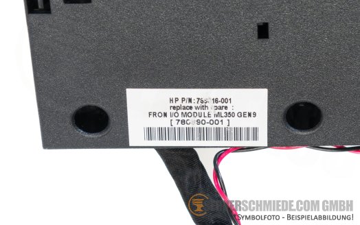HP Front I/O Modul 2x USB ML350 Gen9 769016-001