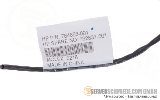 HP Gen9 Gen10 Cache Module Power Cable 40cm 792837-001 784658-001