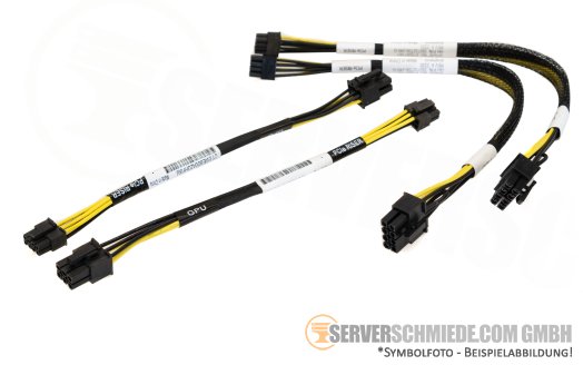 HP GPU Enablement Kit 1x PCIe x16 Secondary FH Riser + bracket + cables  DL360 Gen10 P23271-B21 +NEW+