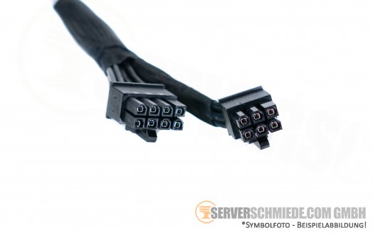 HP GPU Power Cable DL380 Gen8 Gen9 728539-B21 10-Pin to 1x 6-Pin + 1x 8-Pin 670728-001