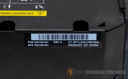 HP Heatsink CPU #1 Second Kühler max. 165W TDP Intel XEON Scalable 3647 Z6 G4 900199-001