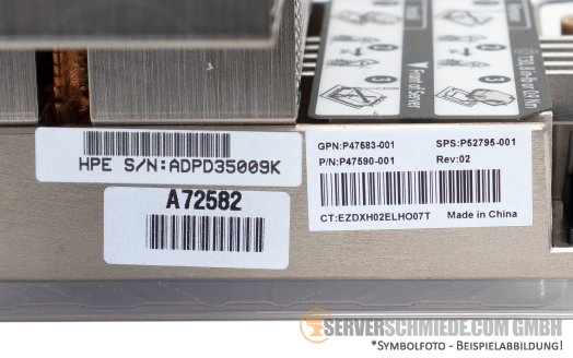 HP High Performance Heatsink CPU Kühler 195W to 350W ML350 Gen11 P47224-B21 +NEW+