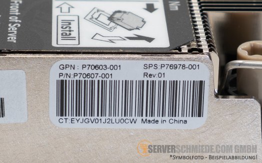 HP High Performance Heatsink CPU Kühler 1U GPU max. 350W TDP DL360 DL380 Gen12 P74787-B21 +NEW+