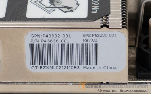 HP High Performance Heatsink CPU Kühler 1U max. 270W TDP DL320 DL360 Gen11 P43836-001 P43833-001