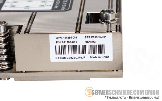 HP High Performance Heatsink CPU Kühler 1U max. 400W DL365 Gen11 P58457-B21 +NEW+