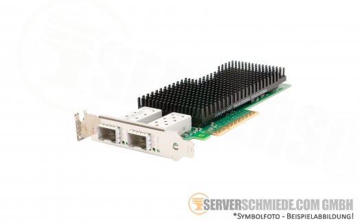 HP Intel 661SFP28 XXV710-DA2 2x 25/10GbE SFP28 PCIe x8 Optical Converged Ethernet Controller SR-IOV 870825-B21 