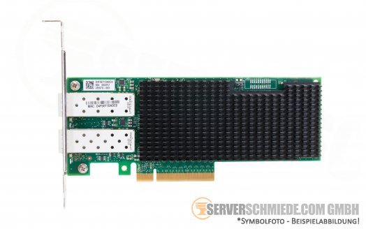 HP Intel 661SFP28 XXV710-DA2 2x 25/10GbE SFP28 PCIe x8 Optical Converged Ethernet Controller SR-IOV 870825-B21 