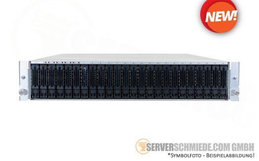 HP J2000 Flash Storage Enclosure 19" 2U 24x SFF NVMe 2,5" SFF Dual IOM 6x 100GbE JBOF R4T21A vmware 8 +NEW+