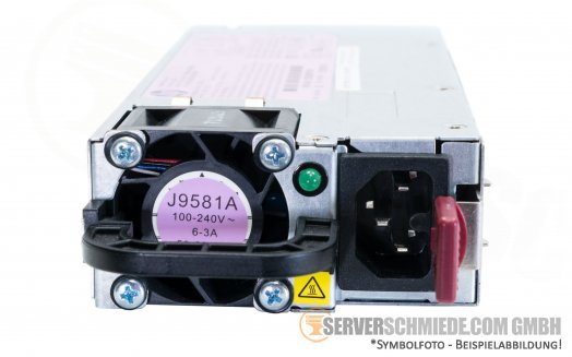 HP J9581A E3800 400W AC Netzteil PSU Switch 110V - 240V Wechselstrom 0957-2311