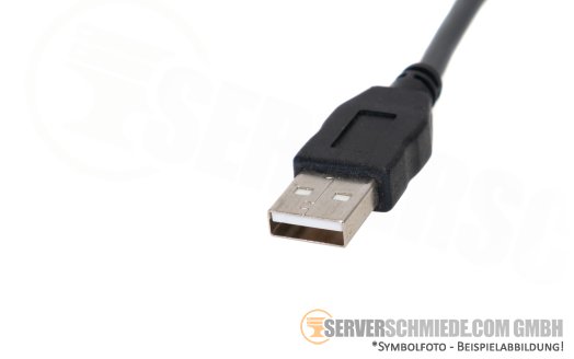 HP KVM Virtual Media Interface Adapter USB 2.0 VGA Console Kabel AF603A 410532-001