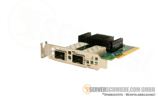 HP Mellanox P42044-B21 MCX631102 2x 10/25GbE SFP28 PCIe x8 4.0 Ethernet Network Controller ConnectX-6 RoCE RDMA +NEW+