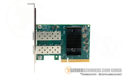 HP Mellanox P42044-B21 MCX631102 2x 10/25GbE SFP28 PCIe x8 4.0 Ethernet Network Controller ConnectX-6 RoCE RDMA +NEW+