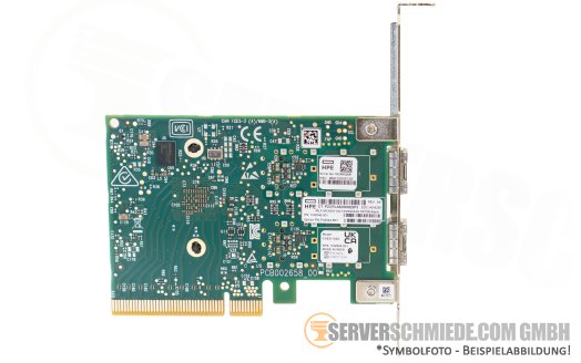 HP Mellanox P42044-B21 MCX631102 2x 10/25GbE SFP28 PCIe x8 4.0 Ethernet Network Controller ConnectX-6 RoCE RDMA +NEW+
