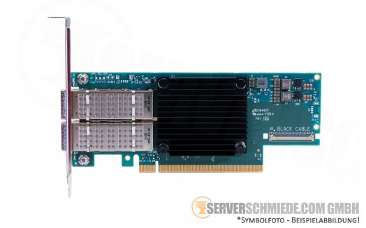 HP Mellanox 940QSFP56 CX653106A 2x 100GbE Ethernet Infiniband Network Controller PCIe x16 ConnectX-6 MCX653106A-ECAT P06251-B21