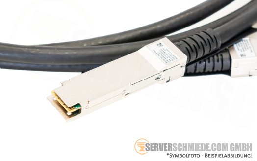 HP Mellanox Arista 3m DAC Network IB 1x 40Gb QSFP+ to 1x 40Gb QSFP+ Copper Original MCP1600 834973-B25