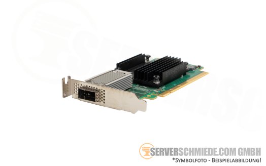HP Mellanox ConnectX-5 CX555A 1x 100Gb QSFP28 Infiniband Network Controller PCIe 3.0 x16 872725-B21
