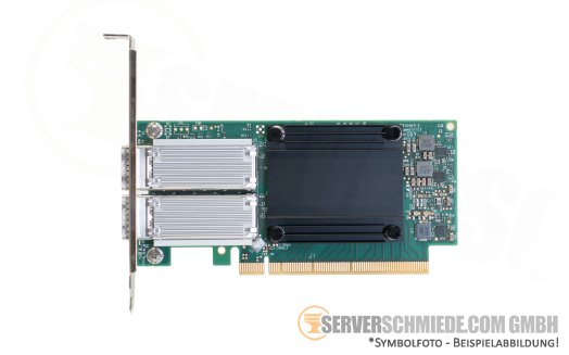 HP Mellanox ConnectX-5 CX556A 841QSFP28 2x 100GbE QSFP28 PCIe x16 Controller Ethernet Netzwerk 878579-001