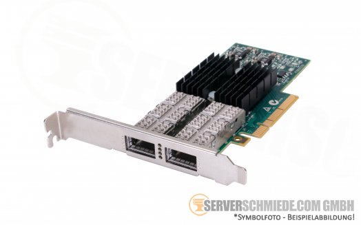 HP Mellanox 2x 10/40Gb Network Ethernet 56Gb Infiniband CX354A Controller PCIe x8 MCX354A-FCBT 649281-B21