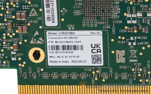 HP Mellanox CX623106A 2x 100Gb QSFP56 LAN Network Controller PCIe 4.0 x16 ConnectX-6 P25960-B21