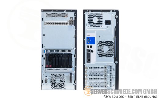 HP ML110 Gen10 G10 Tower Server 8x 2,5" SFF 1x Intel XEON Scalable LGA3647 DDR4 ECC PSU Raid - Windows Server 2022 vmware 8