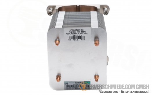 HP Heatsink CPU Kühler ML30 Gen9 ML310e Gen8 674817-001