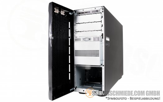 HP ML350 Gen10 Tower chassis Gehäuse within front bezels, air waffle, FANs, covers, feet- no Mainboard +NEW+