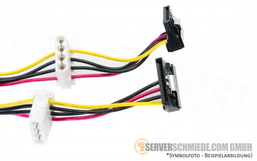 HP ML350 Gen9 Media Bay Power cable 1x IDE Stecker 4pin 2x IDE Buchse 4pin 2x SATA 768952-001