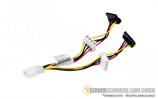 HP ML350 Gen9 Media Bay Power cable 1x IDE Stecker 4pin 2x IDE Buchse 4pin 2x SATA 768952-001