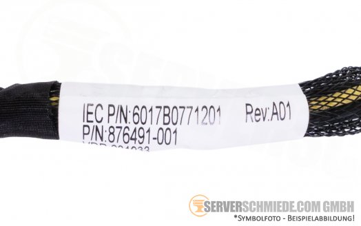 HP ML350 Gen10 8-Pin to 8-Pin Power Cable SAS HDD Backplane 876491-001 für 8x SFF  Expansion cage 874568-B21 15cm