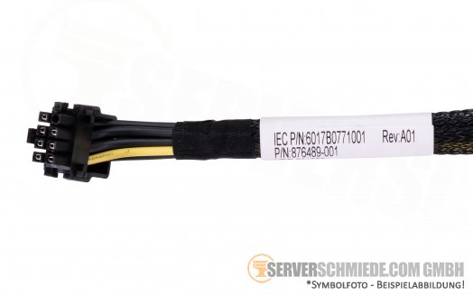 HP ML350 Gen10 8-Pin to 8-Pin Power Cable SAS HDD Backplane 876489-001 879163-001 für 8x SFF Expansion cage 874568-B21 45cm
